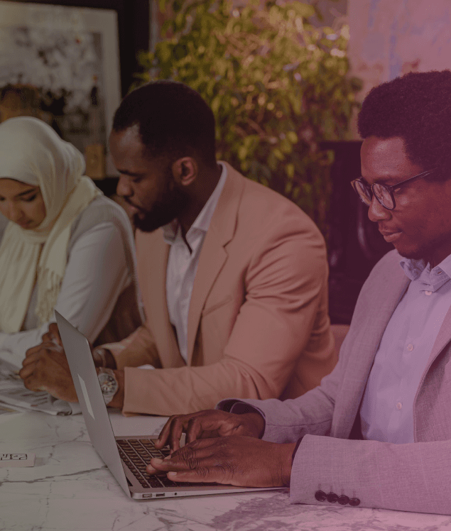 employees in the office